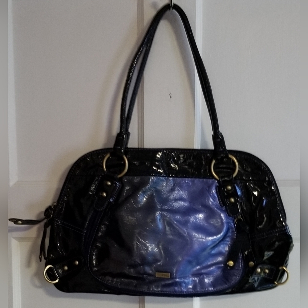 Point Zero Hand Bag Purse Shiny Metallic Colour - Picture 2 of 15